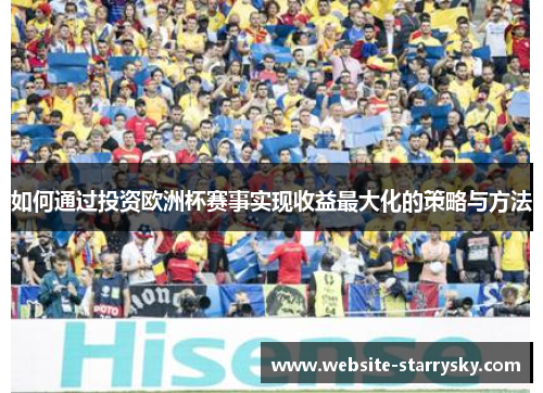 如何通过投资欧洲杯赛事实现收益最大化的策略与方法