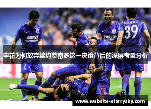 申花为何放弃续约费南多这一决策背后的深层考量分析